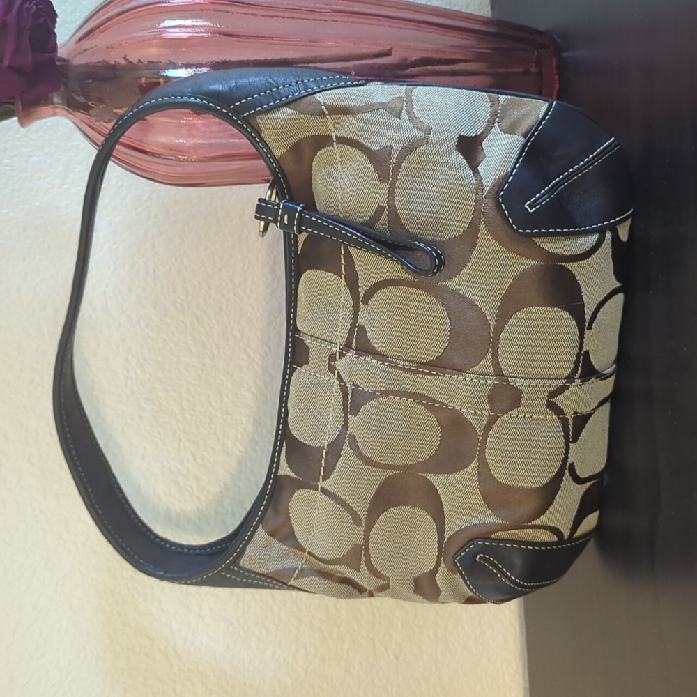 COACH EUC Ergo Jaquard Signature Hobo Bag